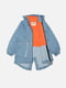 Куртка джинсова для дівчинки 116 блакитний WORRN ЦБ-00209822 | 6844130 | фото 3