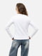 Жіноча футболка з довгим рукавом S білий Karol ЦБ-00241516 | 6844193 | фото 4