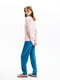 Жіноча піжама L пудровий Lindros ЦБ-00233218 | 6844202 | фото 4