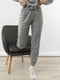 Жіноча піжама L сірий Lindros ЦБ-00233221 | 6844204 | фото 3