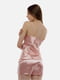 Жіноча піжама M пудровий Yuki ЦБ-00209336 | 6844208 | фото 3