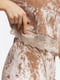Жіноча піжама S бежевий Yuki ЦБ-00209347 | 6844216 | фото 2