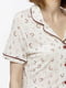 Жіноча піжама M молочний Stella ЦБ-00213103 | 6844217 | фото 2