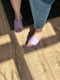 Шльопанці на платформі лавандові | 6845518 | фото 3