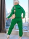 Зелений костюм-двійка: толстовка і джогери | 6846625 | фото 2