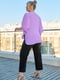 Костюм-двійка лавандового кольору: блуза та штани | 6846635 | фото 2