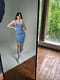 Сукня блакитна в рубчик  | 6846741 | фото 4
