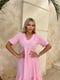 Муслінова сукня А-силуету рожевого кольору | 6846757 | фото 2
