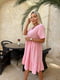Муслінова сукня А-силуету рожевого кольору | 6846757 | фото 8
