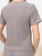 Піжама в рубчик: футболка і штани | 6847363 | фото 6