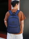 Універсальний синій рюкзак на два відділення з трьома кишенями (45*30*15 см) | 6847369 | фото 3