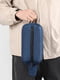 Багатофункціональна темно-синя сумка на одне відділення  (28*13*6 см) | 6847371 | фото 2