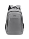Сірий рюкзак на одне відділення з двома додатковими кишенями (43*27*18 см) | 6847376 | фото 3