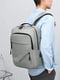 Сірий рюкзак на два відділення з чотирма кишенями (40*28*14 см) | 6847378 | фото 2