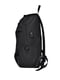 Чорний  рюкзак на одне відділення з двома додатковими кишенями (44*30*13 см) | 6847380 | фото 4