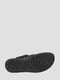 Шкіряні чорні сандалії на липучках | 6847643 | фото 6