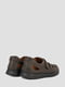 Кожаные коричневые сандалии | 6847646 | фото 4