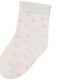 Набір рожевих шкарпеток в принт (4 пари) | 6847889 | фото 2