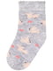 Набір рожевих шкарпеток в принт (4 пари) | 6847889 | фото 4