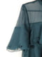 Синя сукня, декорована воланами | 6848074 | фото 2