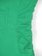 Зелена сукня-футляр з виділеним ліфом на драпіровкою з боків | 6848329 | фото 3