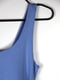 Блакитний сарафан з драпіровкою по боках | 6848401 | фото 2