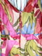 Рожева сукня в квітковий принт з воланами | 6848652 | фото 3