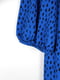 Синя сукня в принт з оборкою | 6850197 | фото 2