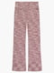 Розовый спортивный костюм с принтом: лонгслив и брюки | 6851016 | фото 11