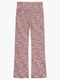 Розовый спортивный костюм с принтом: лонгслив и брюки | 6851016 | фото 12
