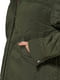 Зеленая стеганая куртка на кнопках | 6851023 | фото 5