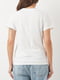 Біла бавовняна футболка з принтом | 6851087 | фото 2