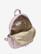 Рюкзак шкіряний світло-ліловий | 6851501 | фото 4