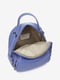 Сумка-рюкзак шкіряна кольору індиго | 6851509 | фото 4