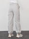 Серые штаны карго в стиле кэжуал | 6851491 | фото 2