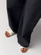 Черные классические брюки в елочку | 6851496 | фото 4