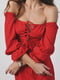 Вишукана червона сукня з софту | 6847256 | фото 4