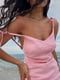 Льняний рожевий сарафан з відкритою спиною | 6847262 | фото 2