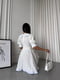 Сукня біла в принт з комірцем | 6847265 | фото 3