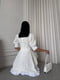 Сукня біла в принт з комірцем | 6847265 | фото 6