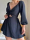 Сукня чорна з відкритою спиною | 6847275