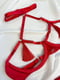 Червоний комплект еротичної білизни: бюст, труси, гартери | 6850497 | фото 4