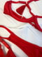 Червоний комплект еротичної білизни: бюст, труси, гартери | 6850497 | фото 5