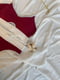 Бордовий комплект білизни: білизняний топ з пуш-ап, труси-стрінги | 6850684 | фото 2