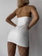 Біла еротична сукня зі шнурівкою | 6851297 | фото 2