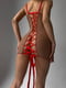 Тілесна еротична сукня- шнурівка | 6851299 | фото 2