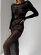 Чорна еротична сукня в сітку | 6851300 | фото 5