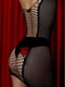 Чорна еротична сукня-сітка | 6851317 | фото 6
