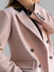 Жакет вовняний рожевий на гудзиках | 6852428 | фото 3