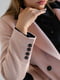 Жакет вовняний рожевий на гудзиках | 6852428 | фото 4